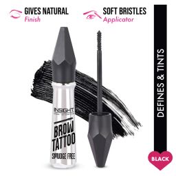 Insight Cosmetics Brow Tattoo, Smudge Proof, Long Lasting Upto 12hr, Castor Oil Infused-image-2