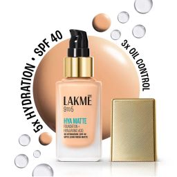 Lakme 9to5 Hya Matte Foundation + Hyaluronic Acid-picture-37