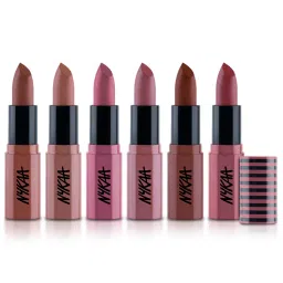 Nykaa Cosmetics So Creme Lipsticks - Pack Of 6-picture-6