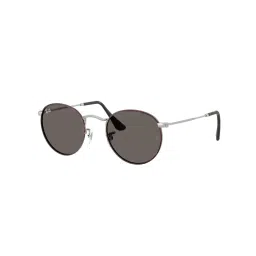 Ray-Ban Men UV Protected Grey Lens Round Sunglasses (0RB34479277B150)-picture-33