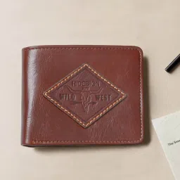 Hidesign Men Tan Fort Worth W3 Casual Bi-Fold Wallet-picture-8