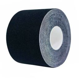 Strauss Kinesiology Sports Tape Knee, Calf and Thigh Support (Black)-picture-4