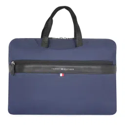 tommy hilfiger accessories Tommy Hilfiger Unisex Grenada 14 Inch Navy Blue Laptop Sleeve-picture-3