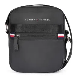 tommy hilfiger accessories Tommy Hilfiger Unisex Sunbury Solid Black Sling Bag-picture-41