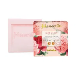 fabindia Fabessentials Rose & Milk Handmade Bathing Bar-picture-42
