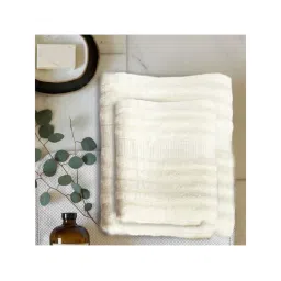 Mush Bamboo 550 GSM Hand Face Towel Cream (Pack of 2)-picture-0