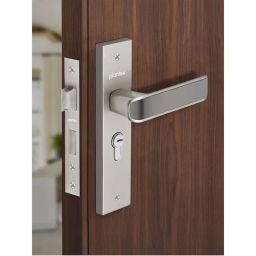 Plantex Silver Heavy-Duty Main Door Lock With 3 Keys-picture-5
