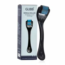 GUBB Derma Roller Microneedle 0.5 Roller for Face Body,Hair Growth, 540 Micro Needles Roller Blue-picture-31
