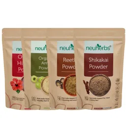 Neuherbs Amla, Reetha, Shikakai & Hibiscus Powder-picture-21