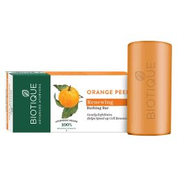 Biotique Bio Orange Peel Renewing Bathing Bar-picture-5