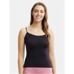 Jockey 1805 Women Micro Modal Elastane Stretch Camisole - Black-picture-7