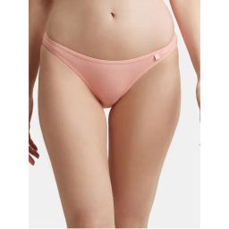 Jockey SS02 Women Super Combed Cotton Elastane Low Waist Bikini - Candlelight Peach-picture-42