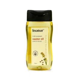 inatur Organic Castor Oil, 100% Pure & Natural, promote Hair & Eye lashes Growth, For Skin & Hair-picture-14