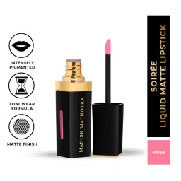 MyGlamm Manish Malhotra Soiree Matte Liquid Lipstick-picture-1