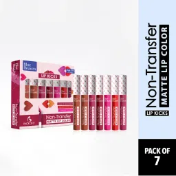 Blue Heaven Lip Kicks Non Transfer Lip Color - Pack Of 7-picture-24