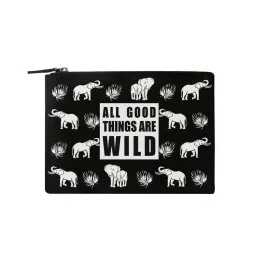 Colorbar The Trumpet Flat Pouch - Carbon Black-picture-14