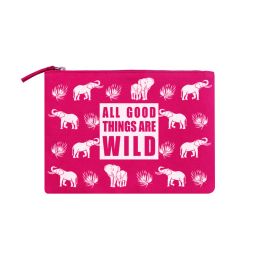 Colorbar The Trumpet Flat Pouch - Raspberry Pink-picture-45
