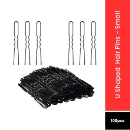 Beautiliss U Shaped Hair Pins Small Thick Black Ball Tip Metal-picture-25