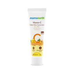 Mamaearth Vitamin C Daily Glow Sunscreen with Vit C & Turmeric for Tan Protection & Glow SPF50 PA+-picture-20