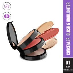 STAZE 9To9 Triple Treat Stacked Face Palette - 01 Main Character-image-17