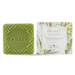 Sadhev Revitalising & Rejuvenating Bathing Bar - Melon & Aloe Vera-picture-28