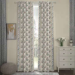 rosarahome Beige Polyester Door Curtain-picture-8