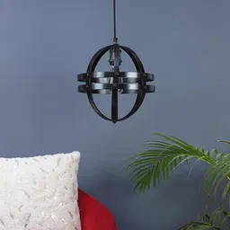 shoppeefry USD Black Metal Hanging Light by SS Lightings-picture-22