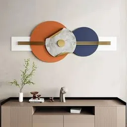 handicrafts town Blue Metal Wall Accent-picture-21