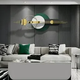 handicrafts town Green Metal Wall Accent-picture-32