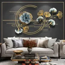 handicrafts town Grey Metal Wall Accent-picture-11