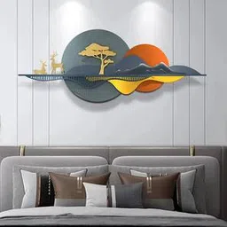 handicrafts town Multicolor Metal Wall Accent-picture-48