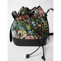 Theater Sangria Floral Printed Sling Bag-picture-39