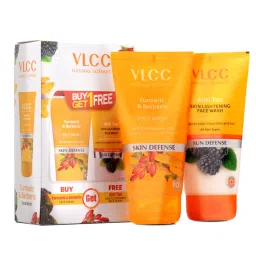 VLCC Turmeric Berberies Face Wash + Anti Tan Skin Lightening Face Wash - Buy One Get One Free-picture-40