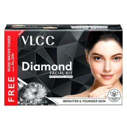 VLCC Diamond Facial Kit With Free Rose Water Toner-picture-20
