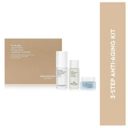The Face Shop The Therapy Vegan Skincare Kit, Limited Edition Luxury Skin Routine Gift Set-picture-46