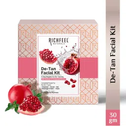 Richfeel Detan Facial Kit with Pomegranate - Brightens Complexion & Reduces Pigmentation-picture-7