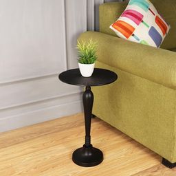 de maison decor Byron Metal Side Table in Polished Finish-picture-26