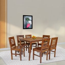 globally indian andar solid wood 6 seater Dining table in Provincial Teak-picture-31