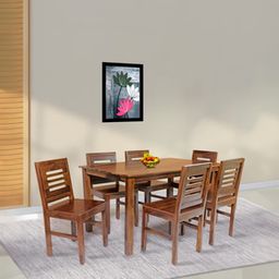 globally indian creative solid wood 6 seater Dining table in Provincial Teak-picture-14