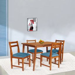 globally indian Kria Solid Wood 4 Seater Dining Set in-picture-11