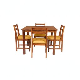 globally indian Faun Solid Wood 4 Seater Dining Set in-picture-11
