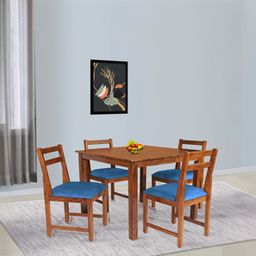globally indian Holo Solid Wood 4 Seater Dining Set in-picture-13