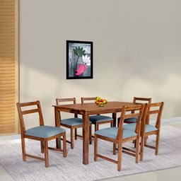 globally indian nasly solid wood 6 seater Dining table in Provincial Teak-picture-44