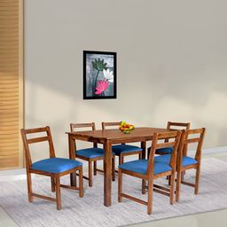 globally indian shray solid wood 6 seater Dining table in Provincial Teak-picture-30
