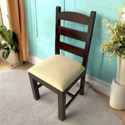 ikiriya Newport Solid Wood Dining Chair set of 1 in Dark Walnut Finish-picture-2