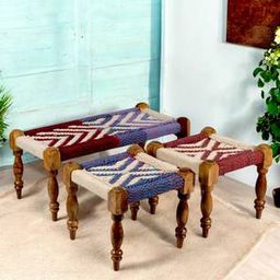 ikiriya Oakville Solid Wood Bench in Multicolored Finish-picture-33