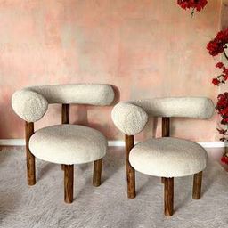 ikiriya Lounge Chair in Off White Colour-picture-13
