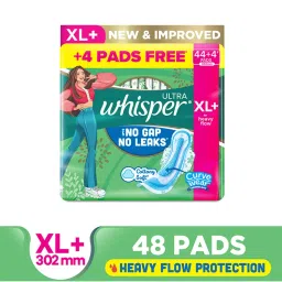 Whisper Ultra Clean Sanitary Pads - XL+ 48s CFC-picture-40
