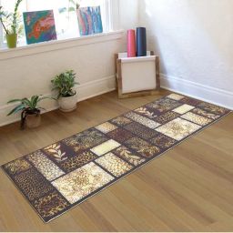 OBSESSIONS Printed Yoga Mat with Carrying Strap Multi-Color-picture-5