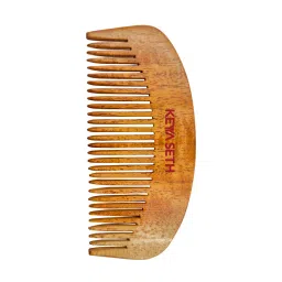 Keya Seth Aromatherapy 3-in-1 Neem Wooden Comb Small Size-picture-40